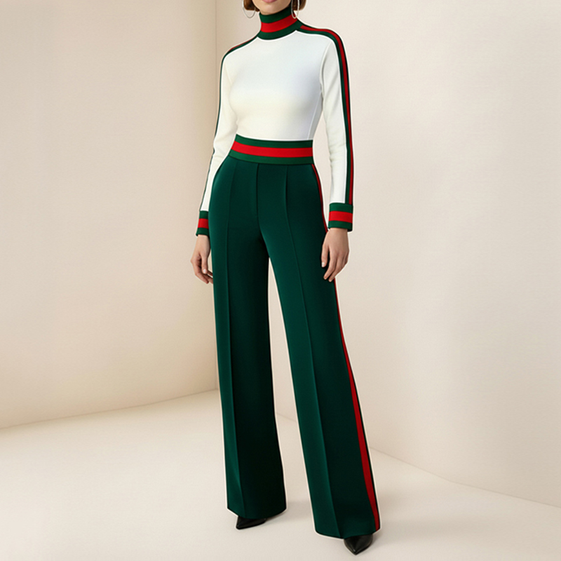 Women'S Formal Wear Suit - Modigirl 2026 Damski Zestaw Dwuczęściowy Garnitury