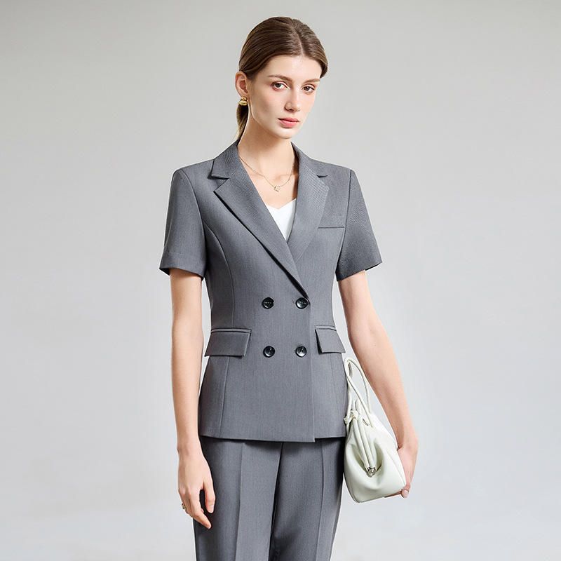Damski letni cienki komplet z  – Women Formal Wear Shirt And Pant recenzja i cena
