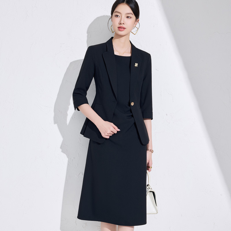 Damski komplet garniturowy 202 – Women Formal Wear Shirt And Pant recenzja i cena