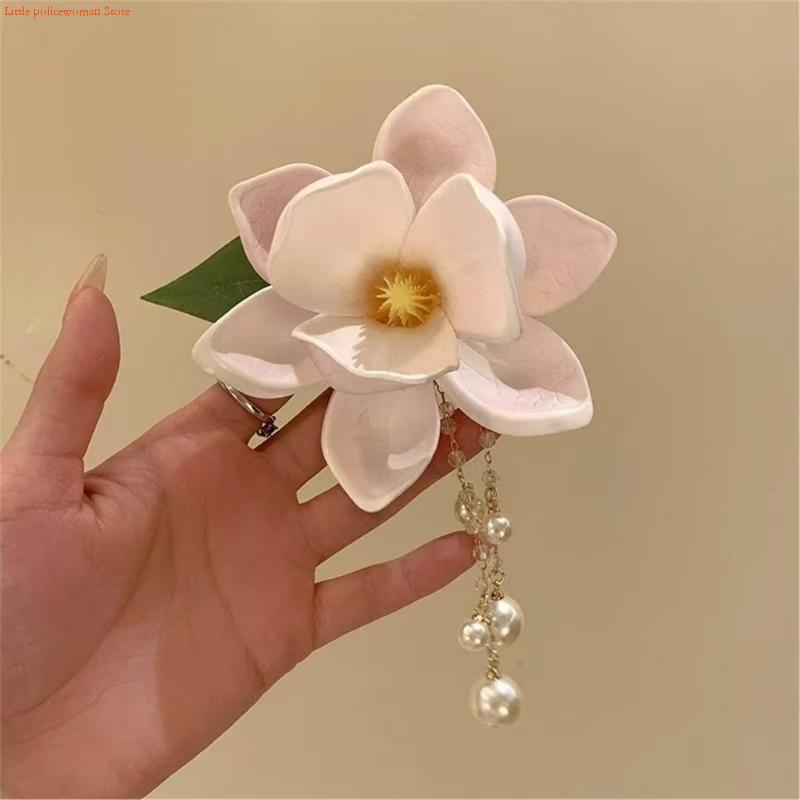 F92D elegancki kwiat magnolii  – Formal Wear Hairstyles For Women recenzja i cena