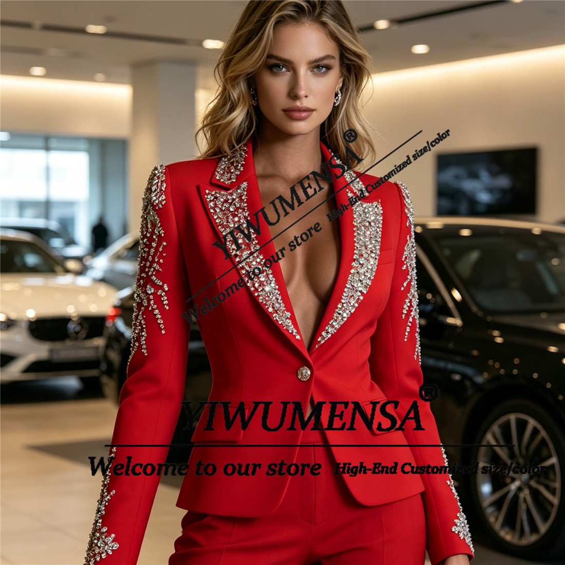 Luksusowe damskie garnitury dw – Women'S Formal Wear Suit recenzja i cena