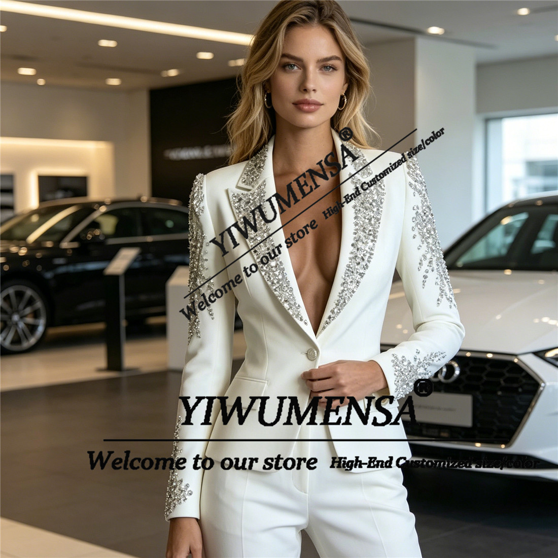 Luksusowe damskie garnitury dw – Women'S Formal Wear Suit recenzja i cena