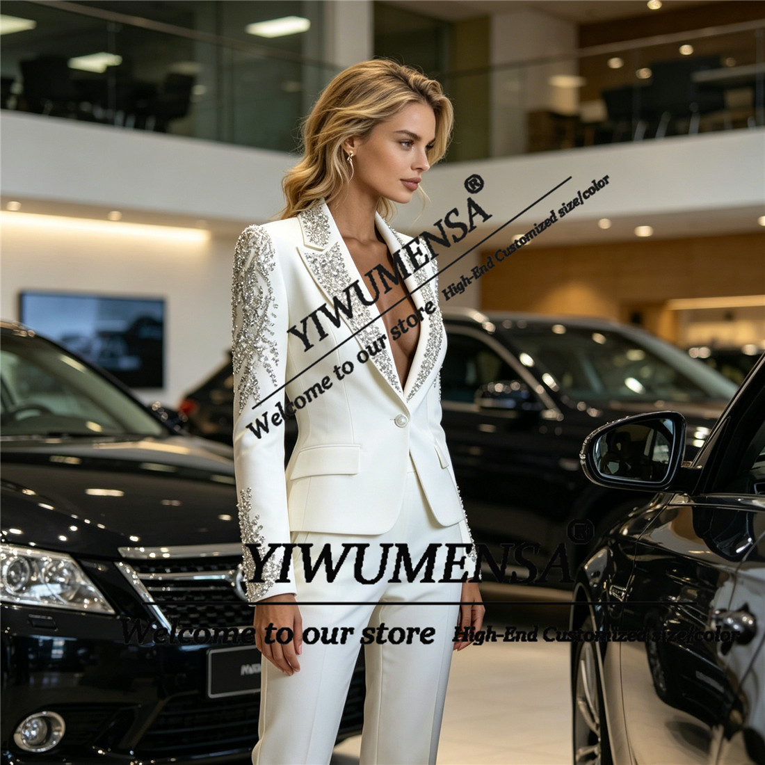 Luksusowe damskie garnitury dw – Women'S Formal Wear Suit recenzja i cena