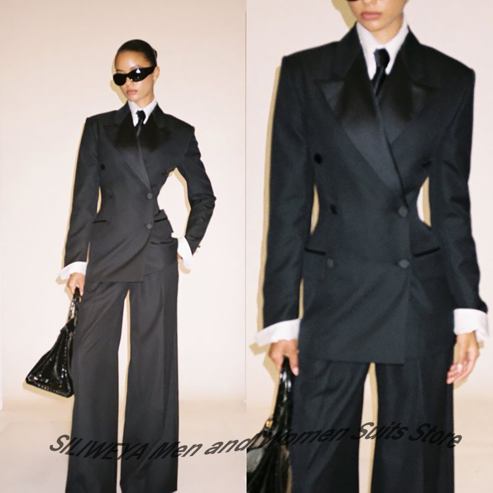 Profesjonalny damski czarny dw – Women Formal Wear Shirt And Pant recenzja i cena