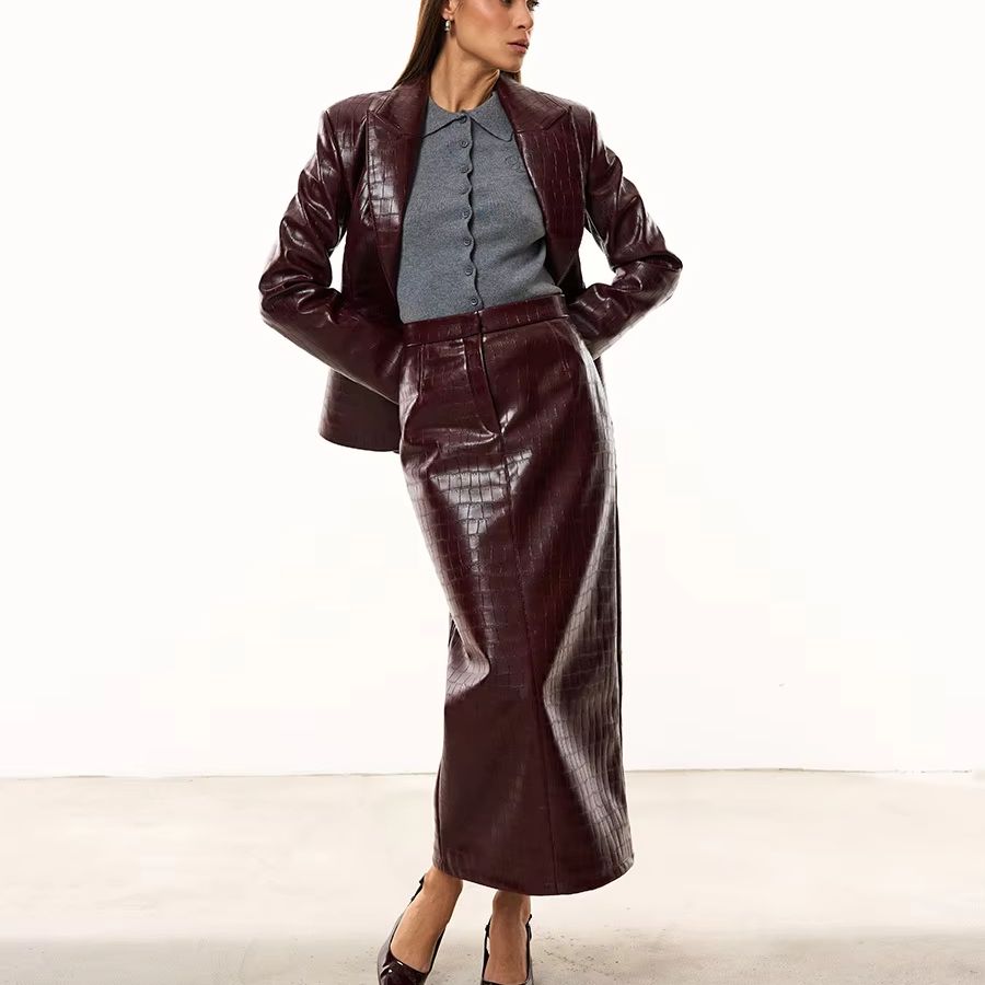 Damski dwuczęściowy garnitur I – Pencil Skirt Midi recenzja i cena