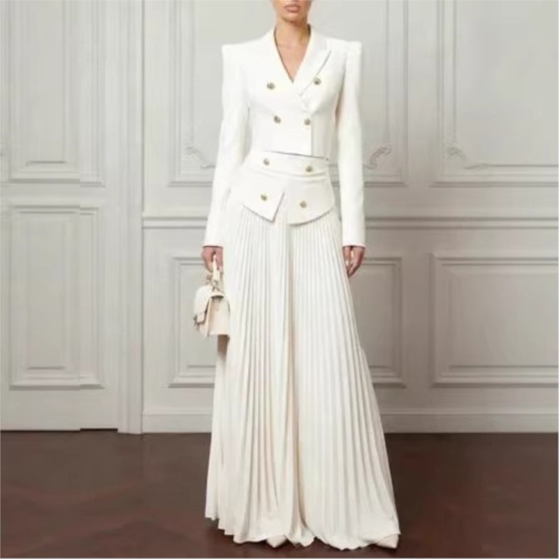 Elegancki Zestaw Dwuczęściowy: – Women'S Formal Wear Suit recenzja i cena
