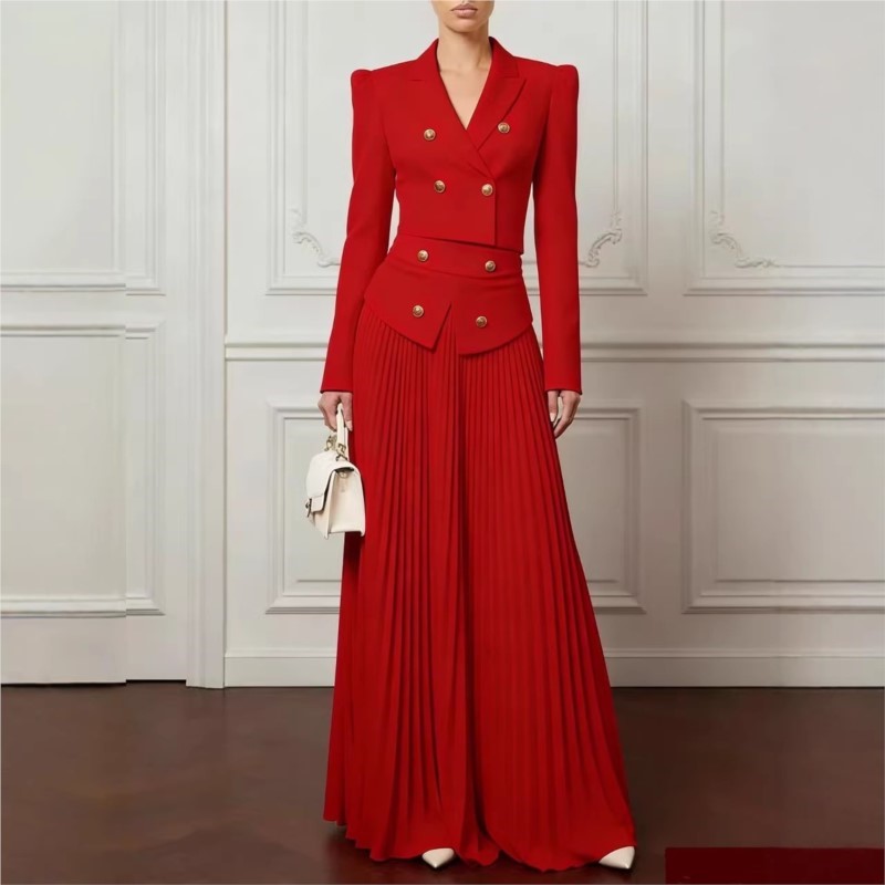 Elegancki Zestaw Dwuczęściowy: – Women'S Formal Wear Suit recenzja i cena