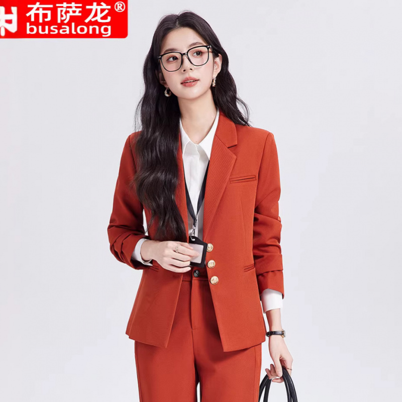 Damski garnitur w kolorze khak – Women Formal Wear Shirt And Pant recenzja i cena