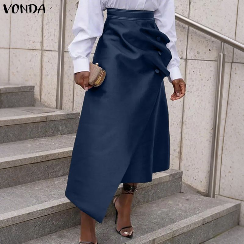 VONDA Plus Size 5XL Eleganckie – Pencil Skirt Midi recenzja i cena