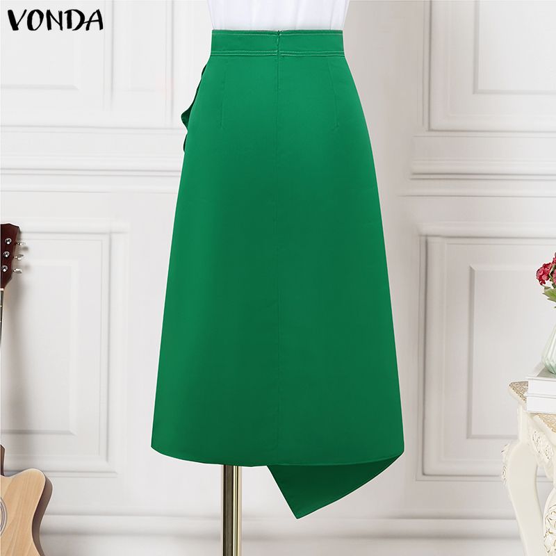 VONDA Plus Size 5XL Eleganckie – Pencil Skirt Midi recenzja i cena