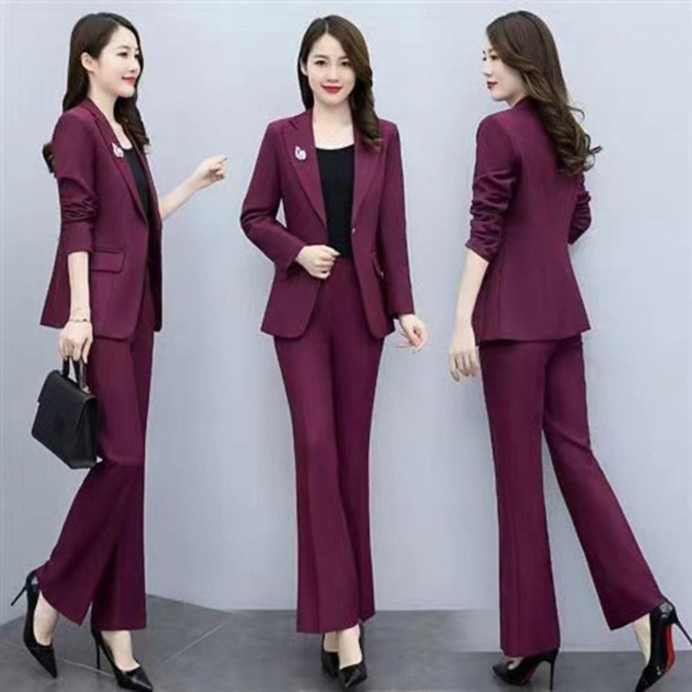 Damski elegancki komplet: mary – Women'S Formal Wear Suit recenzja i cena