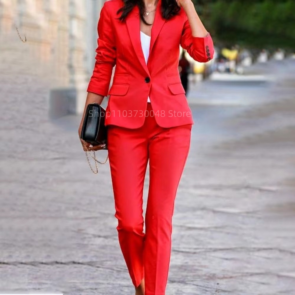Damski garnitur biurowy: maryn – Women'S Formal Wear Suit recenzja i cena