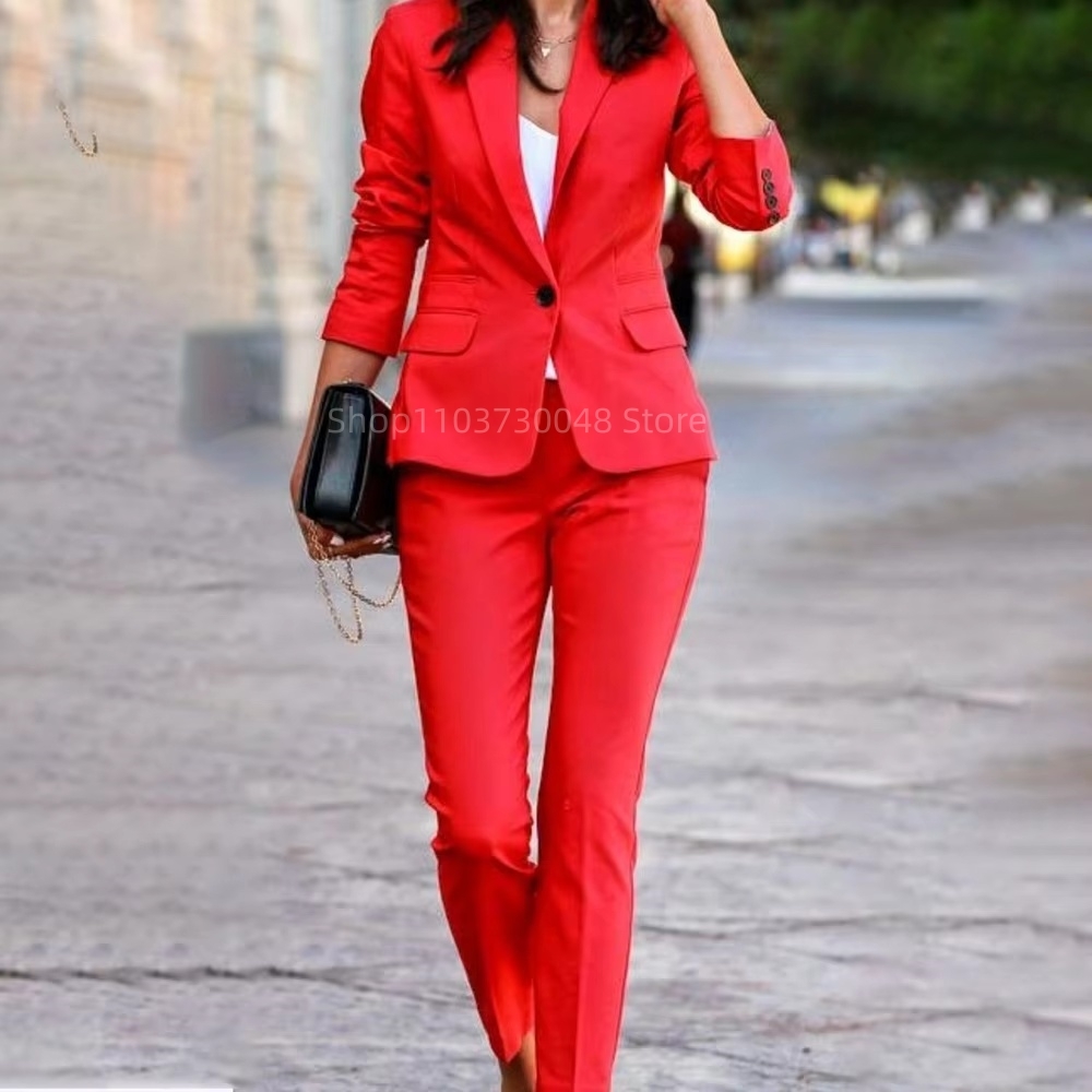 Damski garnitur biurowy: maryn – Women'S Formal Wear Suit recenzja i cena